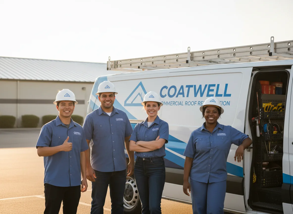 Commercial roof coating company in Buna, TX
